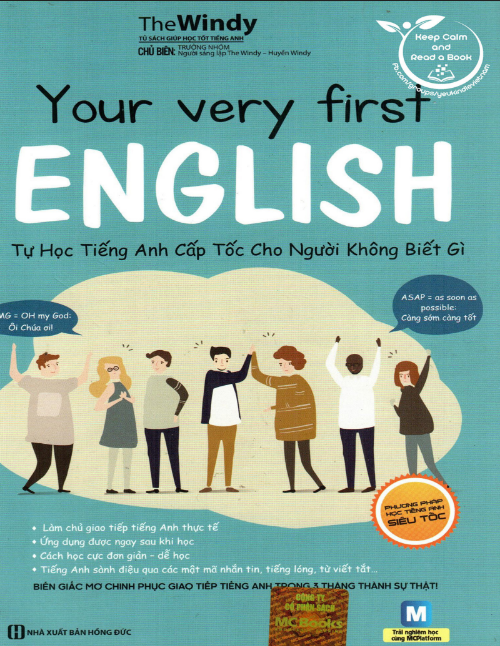 Tải FREE sách Your Very First English - Tự Học Tiếng Anh Cấp Tốc Cho Người Không Biết Gì PDF có tiếng Việt