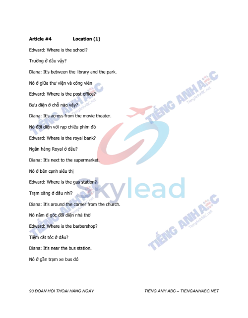 Tải FREE tài liệu 90 Đoạn Hội Thoại Tiếng Anh Hằng Ngày PDF 1