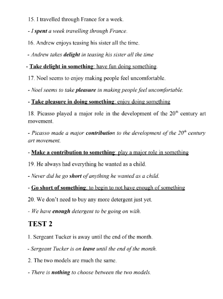 Tải FREE tài liệu Chuyên Đề Viết Lại Câu (Dễ) PDF - Answer Key