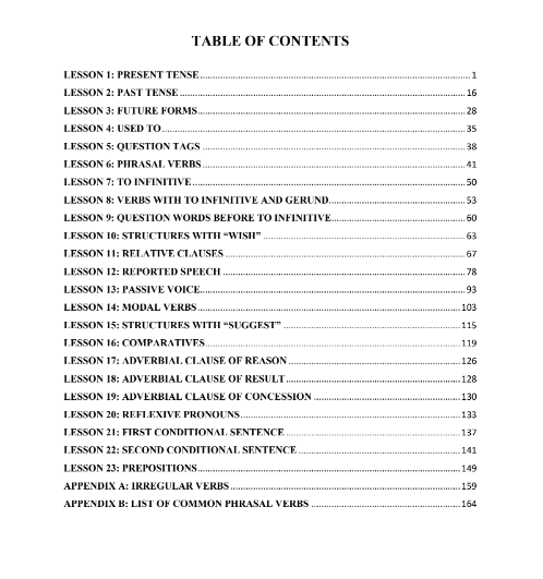 Tải FREE tài liệu English 9 Grammar Book PDF - Focus Learning Academy