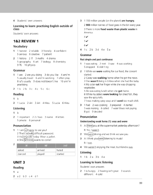 Tải FREE tài liệu Voices Workbook Pre - Intermediate PDF - Anwser Key