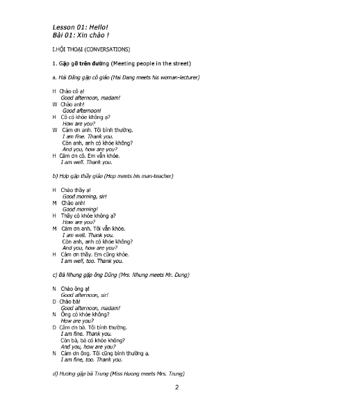 Tài Liệu Hội Thoại Tiếng Anh Tổng Hợp PDF tải FREE 4 Tài Liệu Hội Thoại Tiếng Anh Tổng Hợp PDF tải FREE