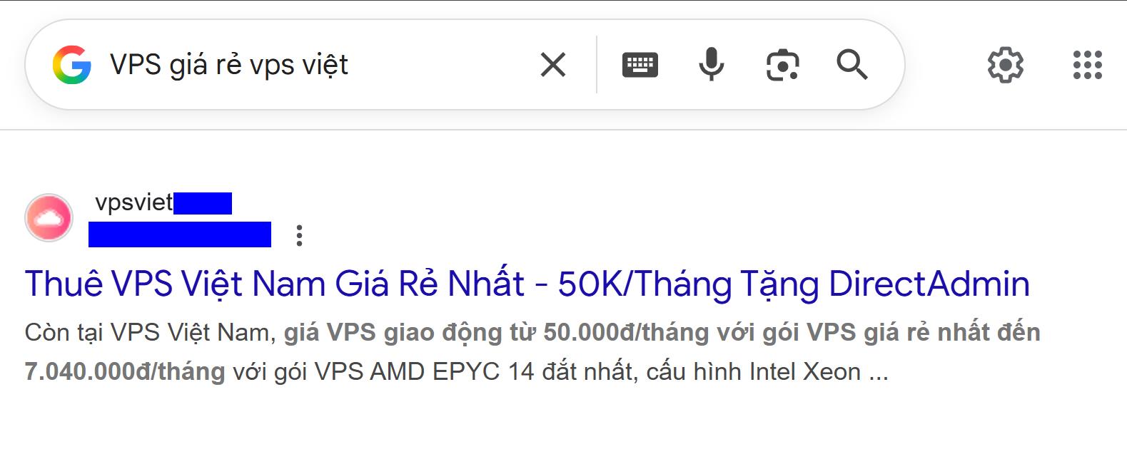 vps giá rẻ vpsviet