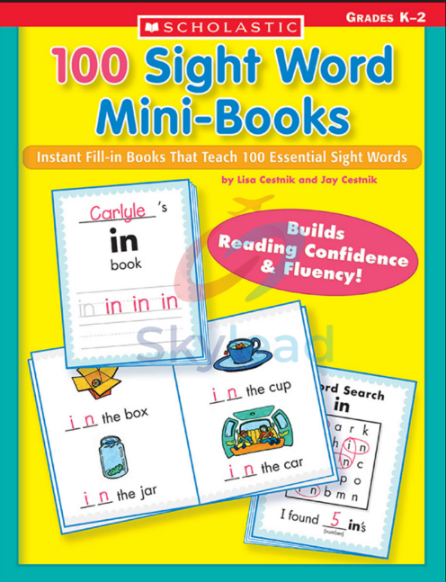 Trang chủ 15 Tải FREE sách 100 Sight Word Mini - Books Grades K - 2 PDF