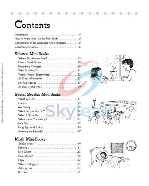 Tải FREE sách 25 Easy Nonfiction Mini - Books Grades K-1 PDF