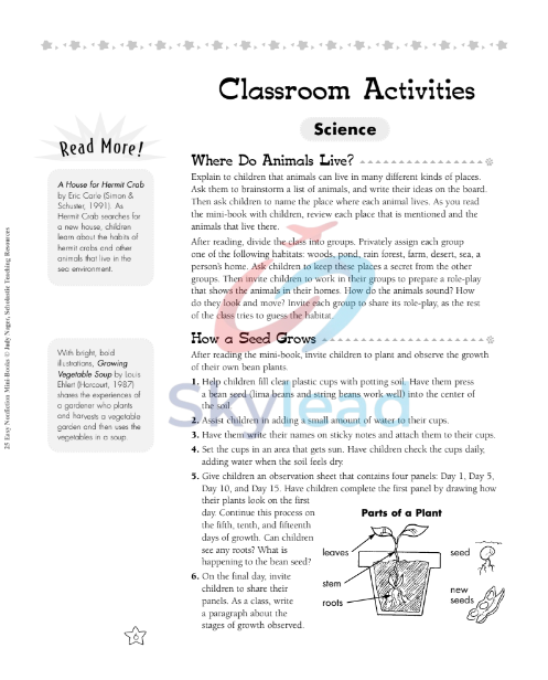 Tải FREE sách 25 Easy Nonfiction Mini - Books Grades K-1 PDF