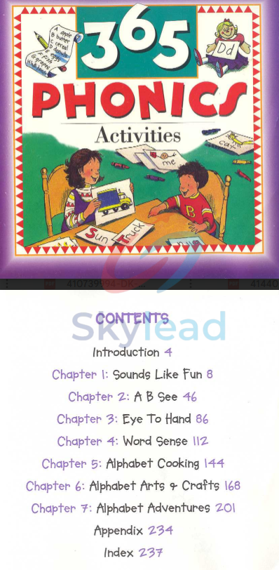 Trang chủ 16 Tải FREE sách 365 Phonics Activities PDF