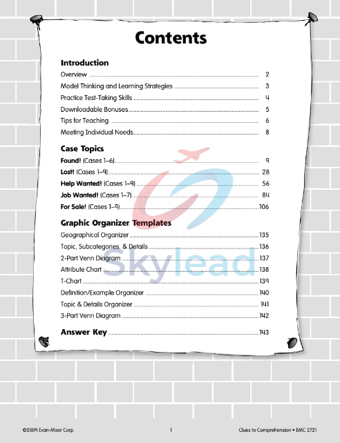 Tải FREE sách Clues To Comprehension Grades 3-4 PDF 6 Tải FREE sách Clues To Comprehension Grades 3-4 PDF