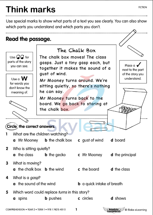 Tải FREE sách Comprehension Fiction Student Book PDF - Year 2 6 Tải FREE sách Comprehension Fiction Student Book PDF - Year 2