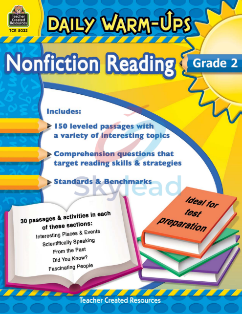 Tải FREE sách Daily Warm Ups Nonfiction Reading Grade 2 PDF