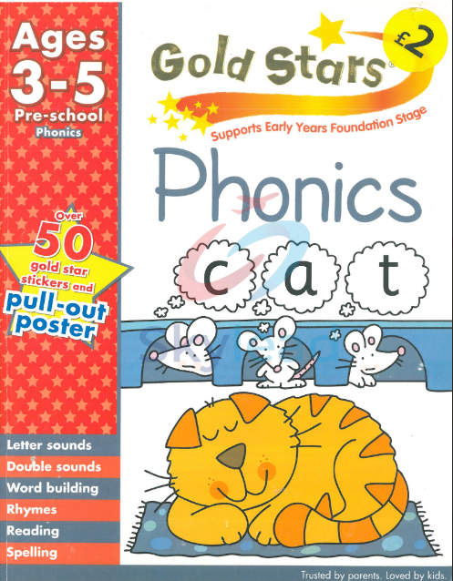 Tải FREE sách Gold Stars Phonics Ages 3-5 PDF