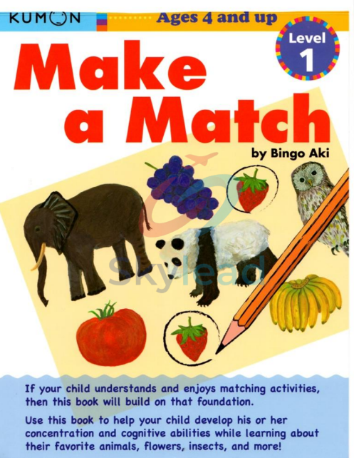 Tải FREE sách Make A Match Level 1 PDF - Ages 4 And Up