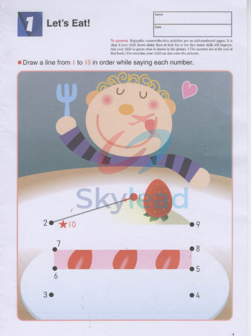 Tải FREE sách My Book Of Number Games 1 - 70 PDF - Age 3-4-5