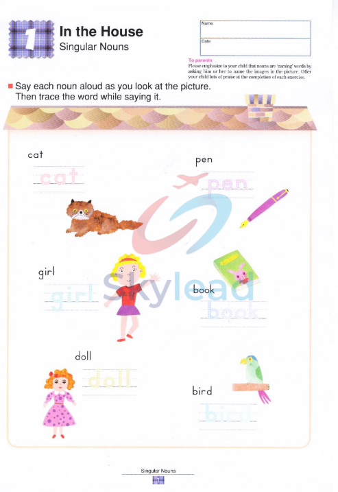 Tải FREE sách My Book Of Simple Sentences PDF - Ages 5-6-7 Learning About Nouns And Verbs