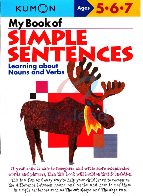 Tải FREE sách My Book Of Simple Sentences PDF - Ages 5-6-7 Learning About Nouns And Verbs