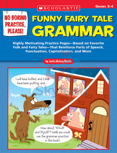 Tải FREE sách No Boring Practice Please Funny Fairy Tale Grammar PDF - Grades 3-4