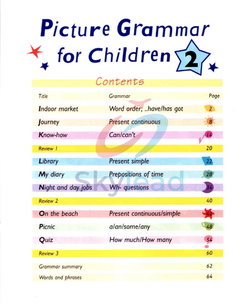 Tải FREE sách Picture Grammar For Children 2 PDF