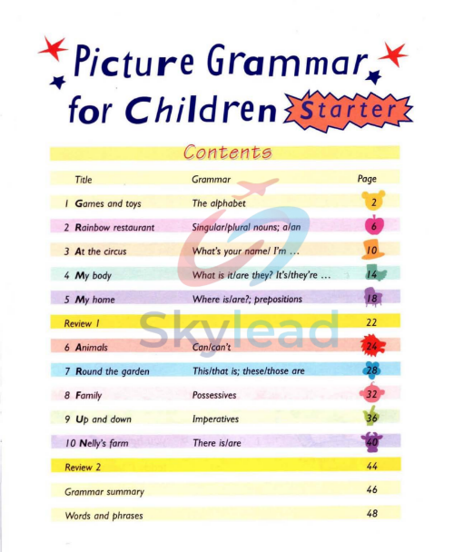 Tải FREE sách Picture Grammar For Children Starter PDF