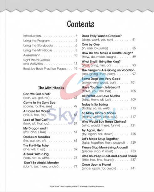 Tải FREE sách Sight Word Tales Teaching Guide Grade K - 2 PDF 6 Tải FREE sách Sight Word Tales Teaching Guide Grade K - 2 PDF