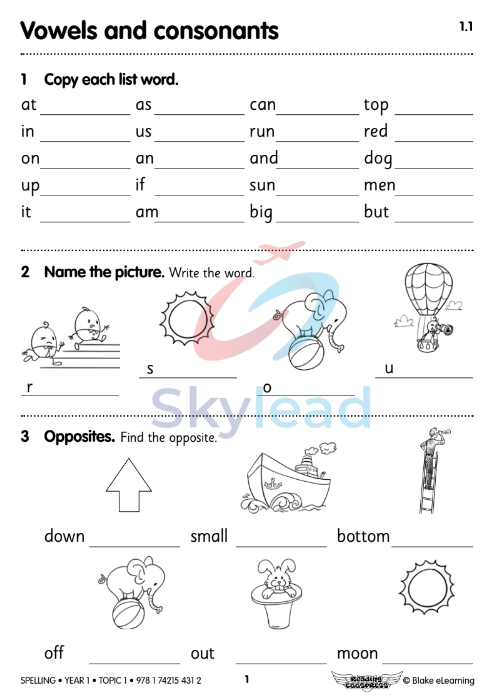 Tải FREE sách Spelling Student Book Year 1 PDF 6 Tải FREE sách Spelling Student Book Year 1 PDF