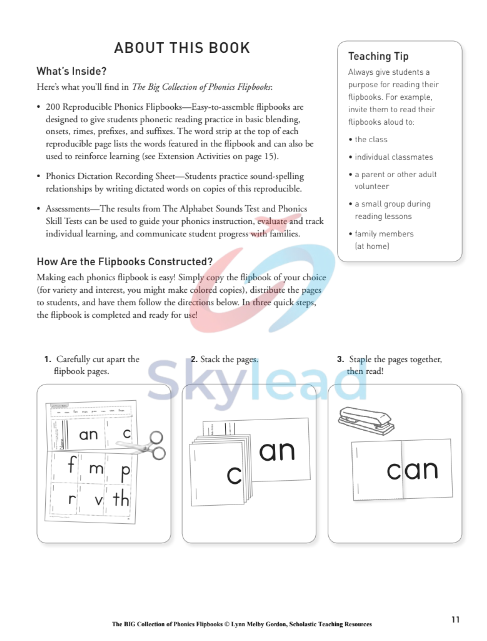 Tải FREE sách The Big Collection Of Phonics Flipbooks PDF - Grades K-3