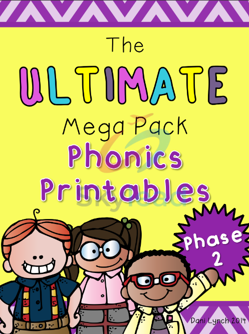 Tải FREE sách The Ultimate Mega Pack Phonics Printables PDF - Phase 2