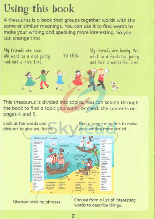 Tải FREE sách The Usborne First Illustrated Thesaurus PDF