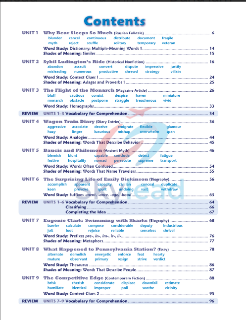 Tải FREE sách Vocabular Workshop Level Blue PDF
