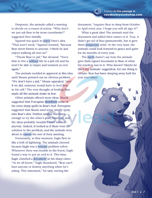 Tải FREE sách Vocabular Workshop Level Blue PDF 2