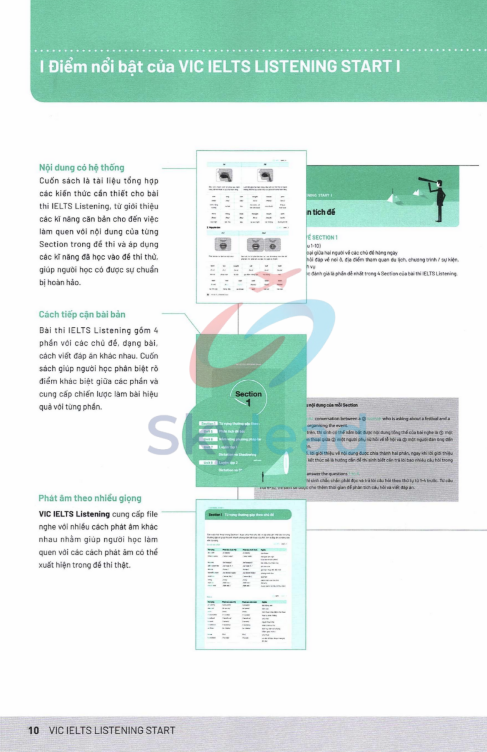 Tải FREE sách 1 Vic Ielts Listening Start PDF có tiếng Việt 8