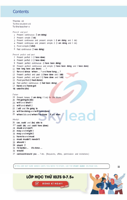 Tải FREE sách 30 Grammar in Use PDF có tiếng Việt 4