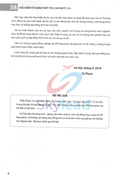 Tải FREE sách 38 Chủ Điểm Từ Vựng Thiết Yếu Cho IELTS 7 PDF 3