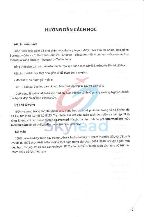 Tải FREE sách 38 Chủ Điểm Từ Vựng Thiết Yếu Cho IELTS 7 PDF 4