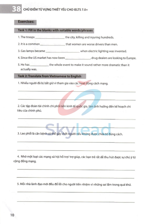 Tải FREE sách 38 Chủ Điểm Từ Vựng Thiết Yếu Cho IELTS 7 PDF 8