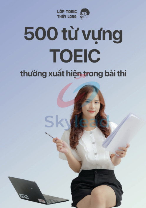 Tải FREE sách 500 Từ Vựng Toeic PDF có tiếng Việt 1