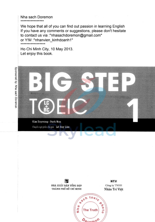 Tải FREE sách BIG STEP TOEIC 1 Ebest English PDF có tiếng Việt 9 Tải FREE sách BIG STEP TOEIC 1 Ebest English PDF có tiếng Việt 2