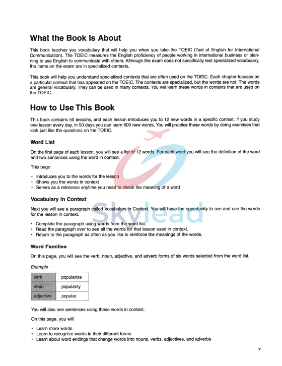 Tải FREE sách Barron’s 600 Essential Words For The TOEIC PDF 4