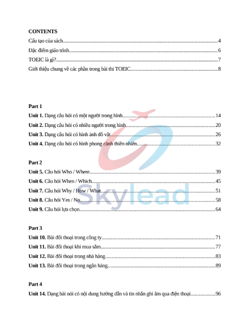 Tải FREE sách Big Step Toeic 1 PDF có tiếng Việt 2