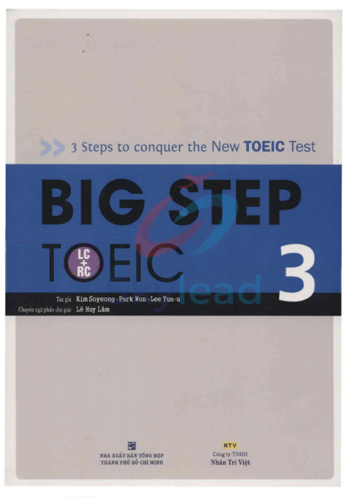 Tải FREE sách Big Step Toeic 3 Content PDF có tiếng Việt 1
