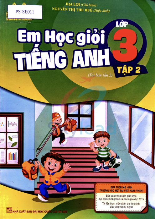 Tải FREE sách Em Học Giỏi Tiếng Anh E3 Tập 2 PDF tiếng Việt 1