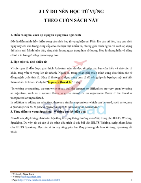 Tải FREE sách Every Day a New Word bản Song Ngữ by Ngocbach PDF 5