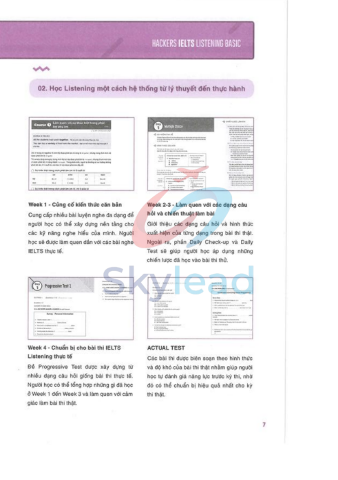 Tải FREE sách Hackers IELTS Basic Listening PDF có tiếng Việt 6