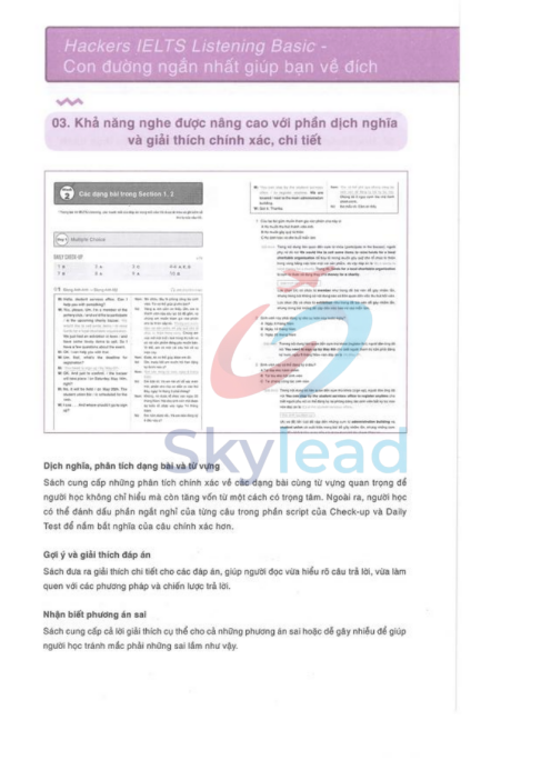 Tải FREE sách Hackers IELTS Basic Listening PDF có tiếng Việt 7