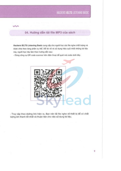Tải FREE sách Hackers IELTS Basic Listening PDF có tiếng Việt 8