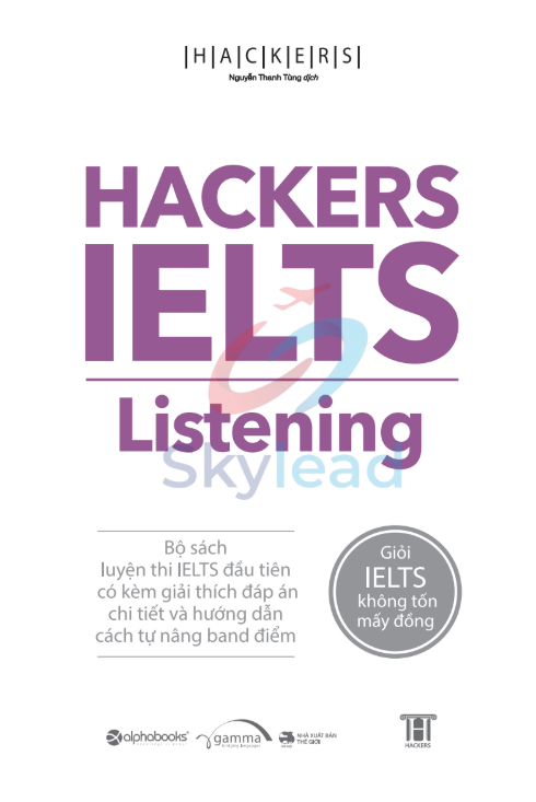 Tải FREE sách Hackers IELTS Listening 297 PDF có tiếng Việt 1