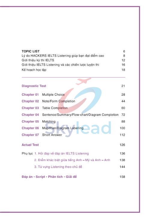 Tải FREE sách Hackers IELTS Listening 297 PDF có tiếng Việt 15 Tải FREE sách Hackers IELTS Listening 297 PDF có tiếng Việt 4