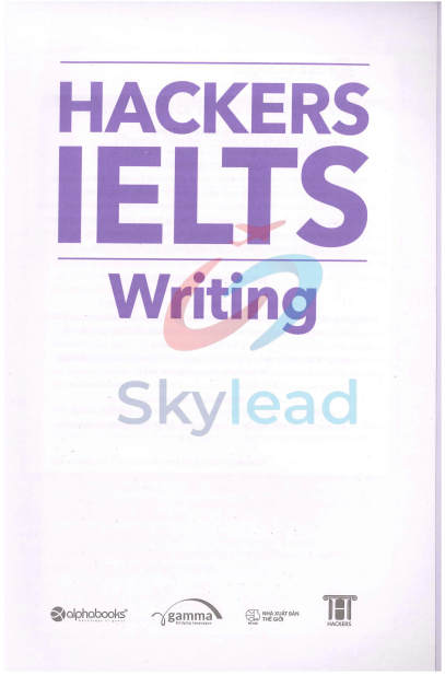 Tải FREE sách Hackers IELTS Writing 2 PDF có tiếng Việt 13 Tải FREE sách Hackers IELTS Writing 2 PDF có tiếng Việt 2