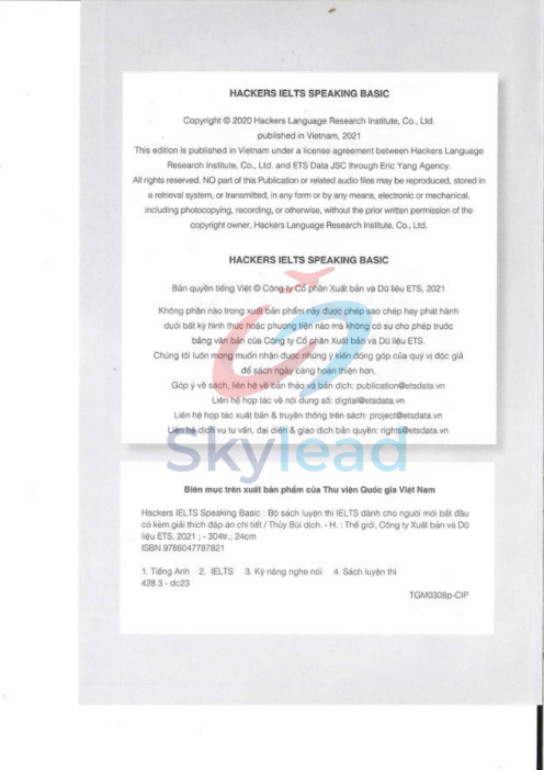 Tải FREE sách Hackers IELTS Writing 2 PDF có tiếng Việt 3