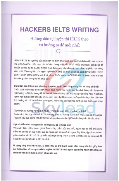 Tải FREE sách Hackers IELTS Writing 2 PDF có tiếng Việt 15 Tải FREE sách Hackers IELTS Writing 2 PDF có tiếng Việt 4