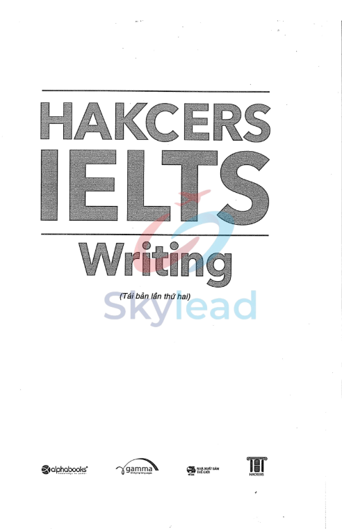 Tải FREE sách Hackers IELTS Writing PDF có tiếng Việt 14 Tải FREE sách Hackers IELTS Writing PDF có tiếng Việt 3